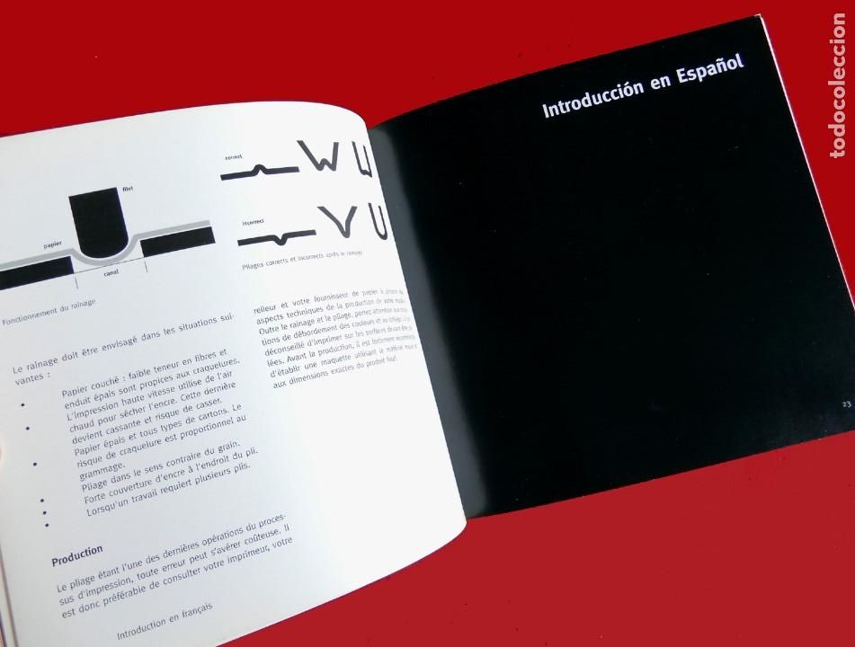 Libros de segunda mano: DISPLAY & PUBLICITY - FOLDING PATTERNS - MANUAL &Uacute;NICO DE PLEGADO PUBLICITARIO, EDIT AGILE RABBIT - Foto 3