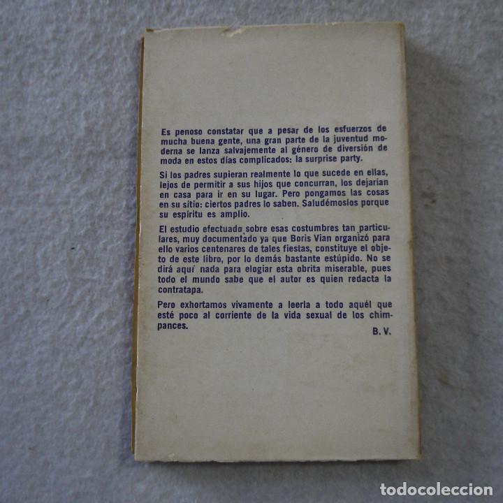 Libros de segunda mano: VERCOQUIN Y EL PLANCTON - BORIS VIAN - EDICIONES DE LA FLOR - 1969 - Foto 2