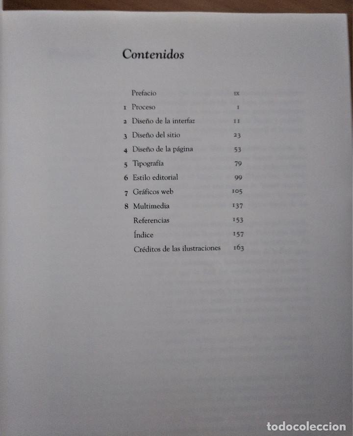 Libros de segunda mano: Principios de dise&ntilde;o b&aacute;sicos para la creaci&oacute;n de sitios web, Lynch-Horton, GG, 2000 - Foto 3
