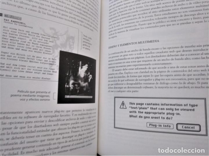 Libros de segunda mano: Principios de dise&ntilde;o b&aacute;sicos para la creaci&oacute;n de sitios web, Lynch-Horton, GG, 2000 - Foto 6