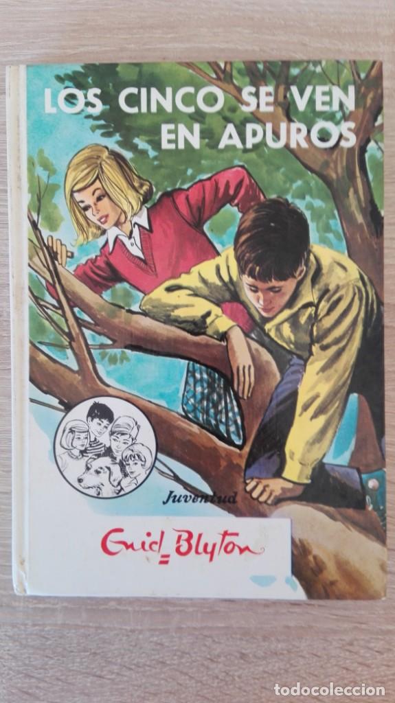 Libros de segunda mano: LOS CINCO SE VEN EN APUROS-N&ordm;29-ENID BLYTON-ED.JUVENTUD S.A.-A&Ntilde;O 1987-14&ordf; EDICI&Oacute;N.CASTELLANO.