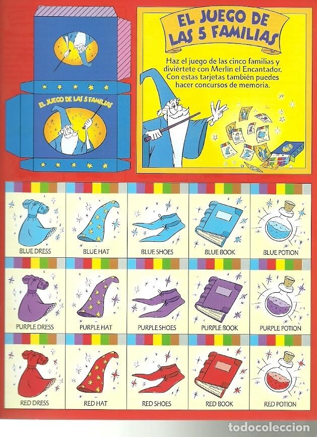 Libri di seconda mano: JUEGO MAGIC ENGLISH EL JUEGO DE LAS 5 FAMILIAS