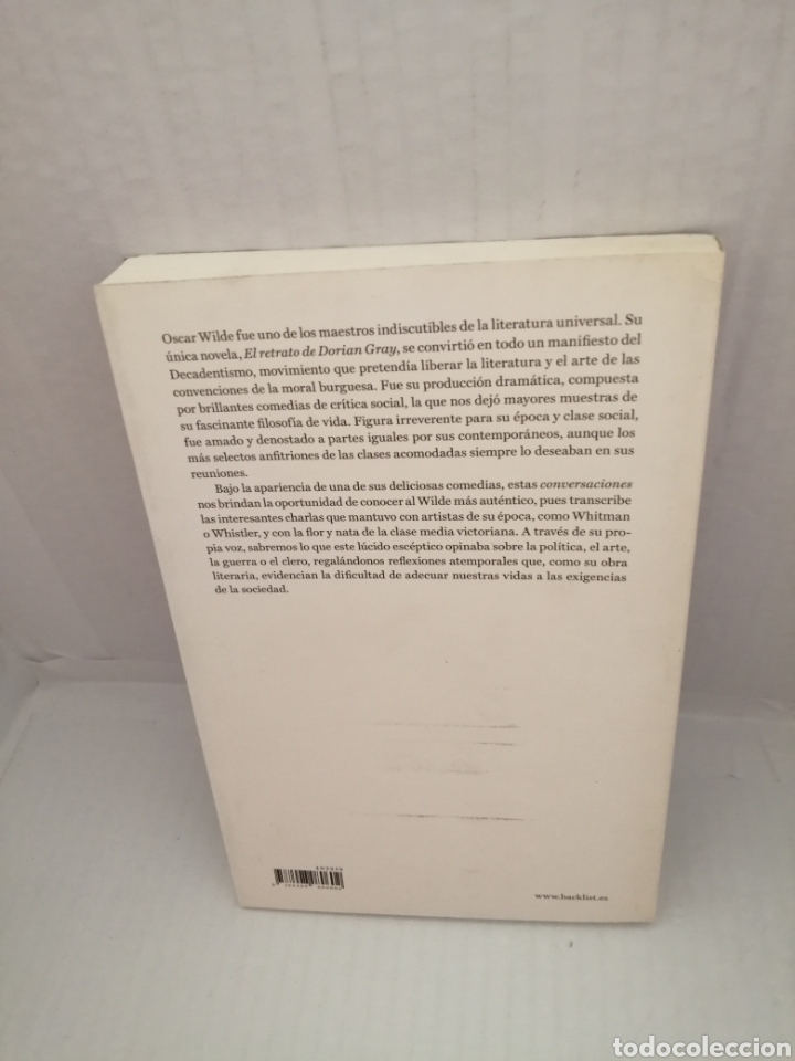 Libros de segunda mano: Conversaciones con Oscar Wilde (Primera edici&oacute;n) - Foto 2