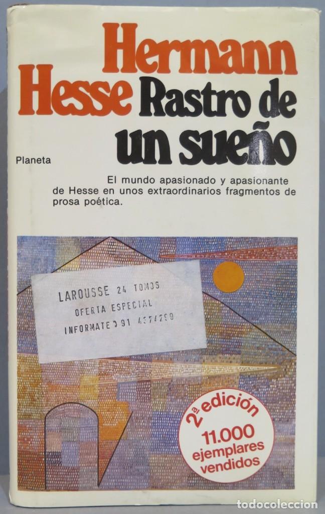 Libros de segunda mano: 1980.- RASTRO DE UN SUE&Ntilde;O. HESSE - Foto 1