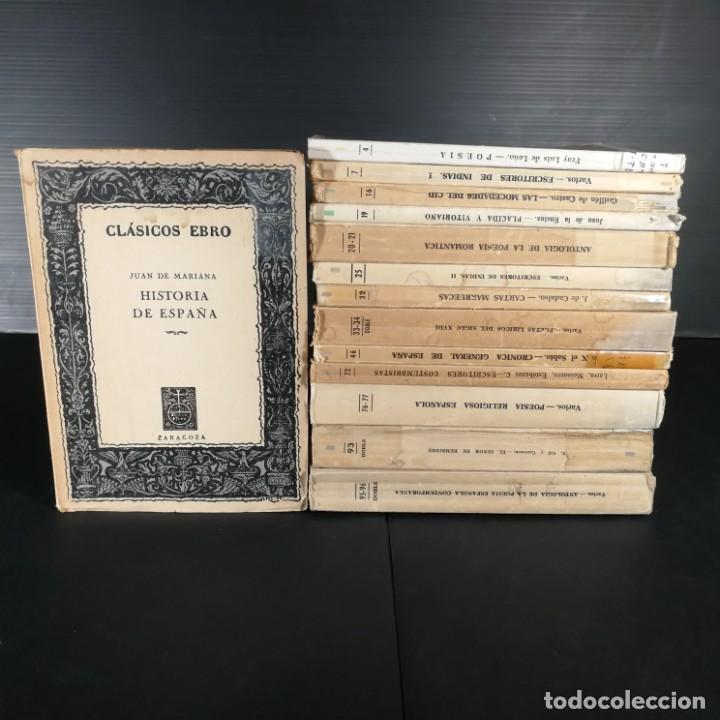 Second hand books: Cl&aacute;sicos Ebro Serie verso lote 14 Nos. 4 dobles 3 4 7 16 19 20-21 25 32 33-34 46 72 76-77 93 95-96