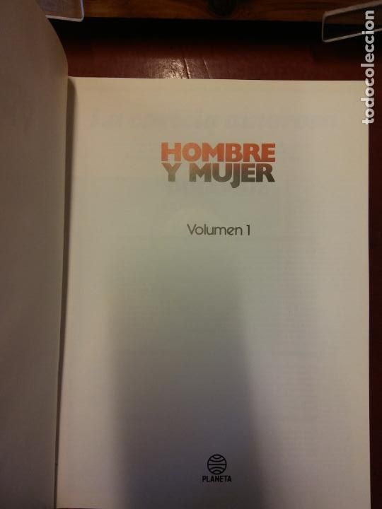 Libros de segunda mano: HOMBRE Y MUJER. VOLUMEN 1. EDITORIAL PLANETA. - Foto 1