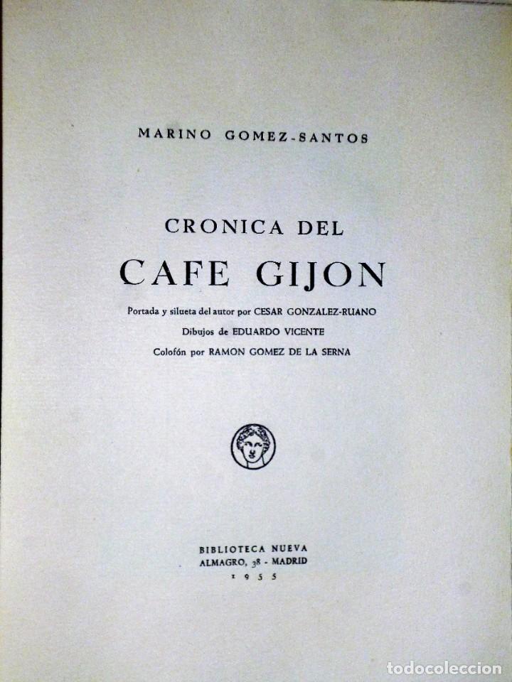 Libros de segunda mano: CR&Oacute;NICA DEL CAF&Eacute; GIJON - Foto 3