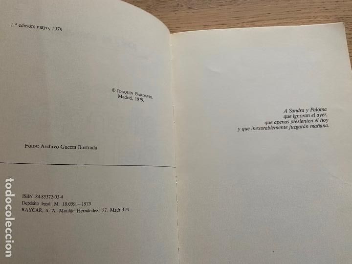 Libros de segunda mano: LOS SILENCIOS DEL REY - JOAQUIN BARDAVIO - 1979 - STRIPS - Foto 3