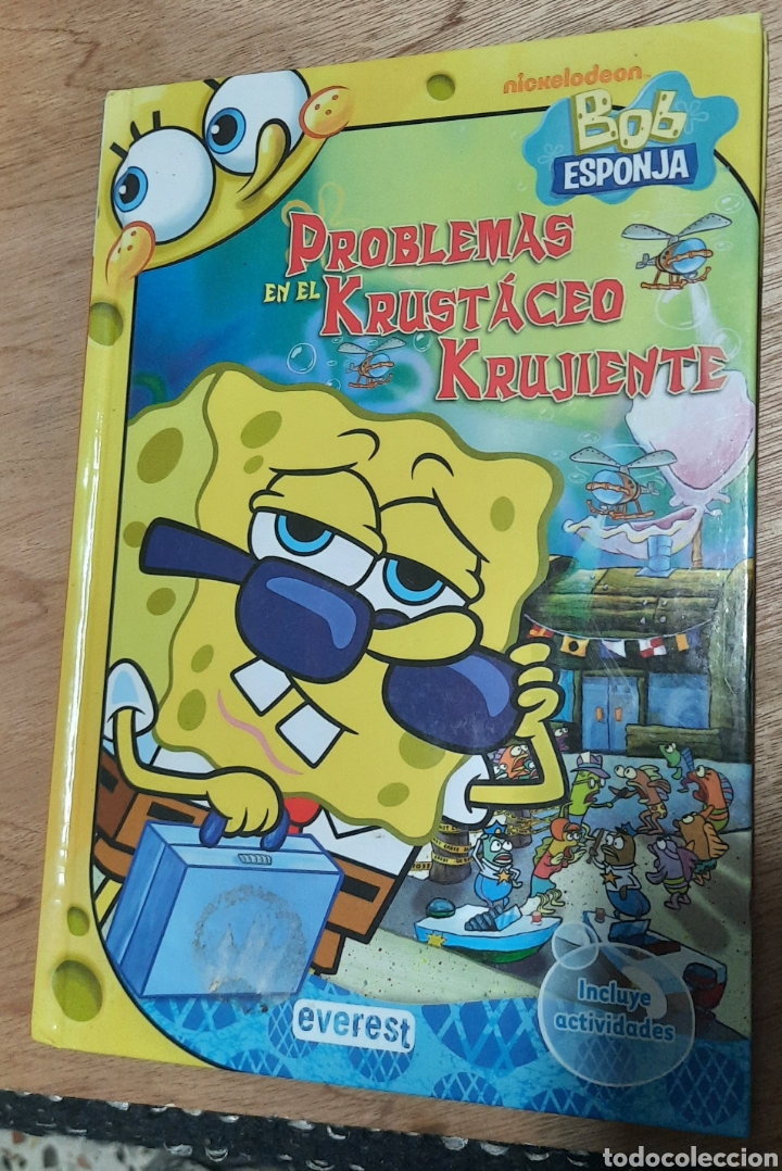 Libros de segunda mano: Bob esponja. Problemas en el.krustaceo krujiente - Foto 1