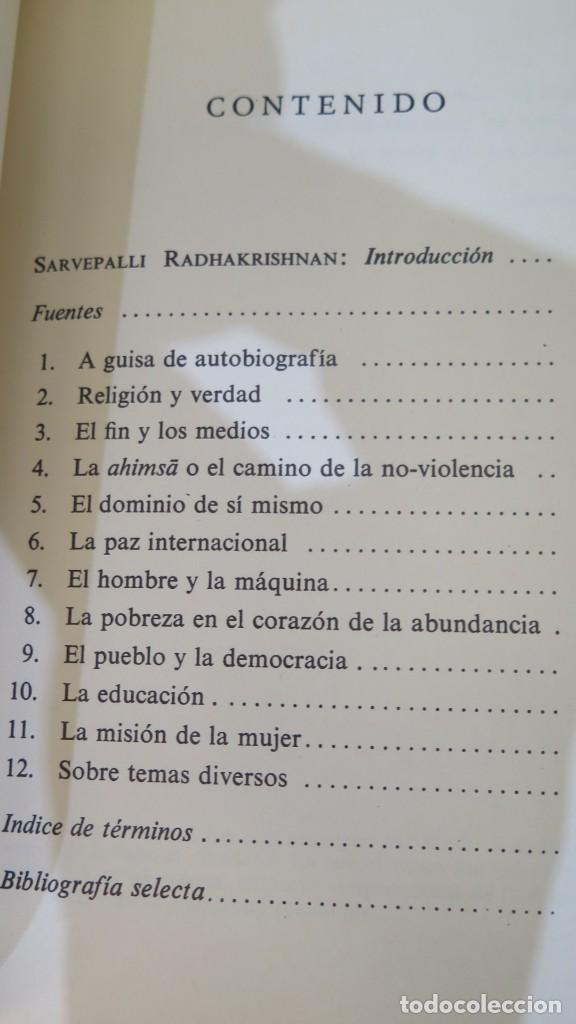 Libros de segunda mano: TODOS LOS HOMBRES SON HERMANOS. GANDHI - Foto 2