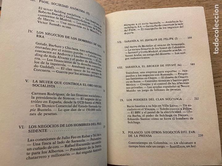 Libros de segunda mano: EL DINERO DEL PODER - JOS&Eacute; D&Iacute;AZ HERRERA - RAM&Oacute;N TIJERAS - 1991 - Foto 3