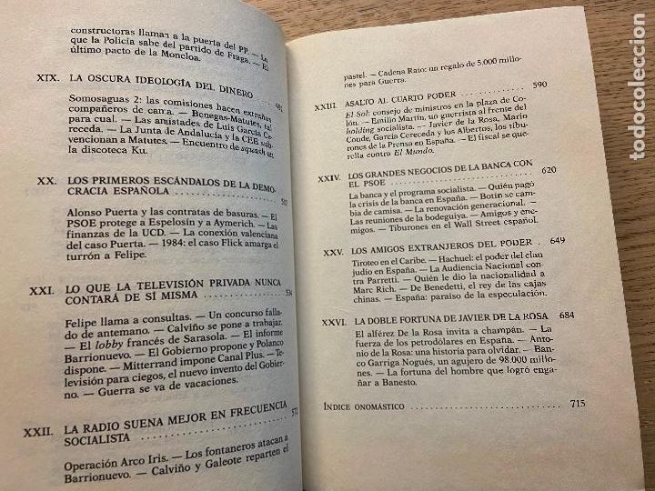 Libros de segunda mano: EL DINERO DEL PODER - JOS&Eacute; D&Iacute;AZ HERRERA - RAM&Oacute;N TIJERAS - 1991 - Foto 5