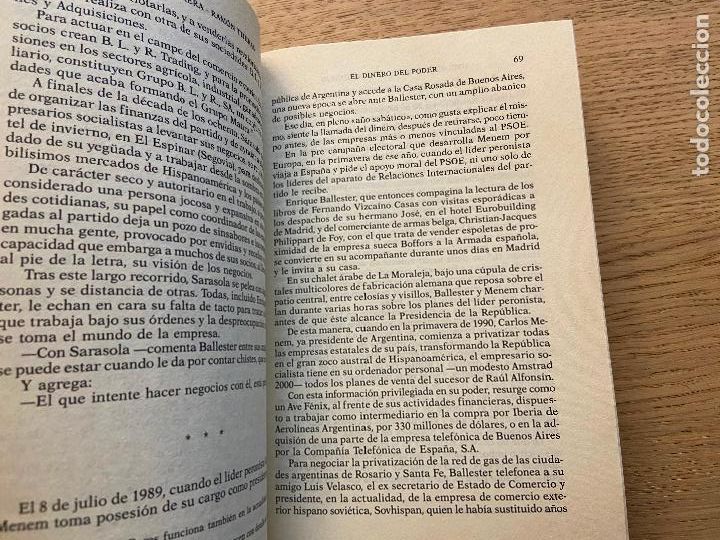 Libros de segunda mano: EL DINERO DEL PODER - JOS&Eacute; D&Iacute;AZ HERRERA - RAM&Oacute;N TIJERAS - 1991 - Foto 6