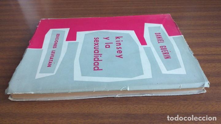 Libros de segunda mano: Kinsey y la sexualidad --- Daniel Gu&eacute;rin - Foto 4