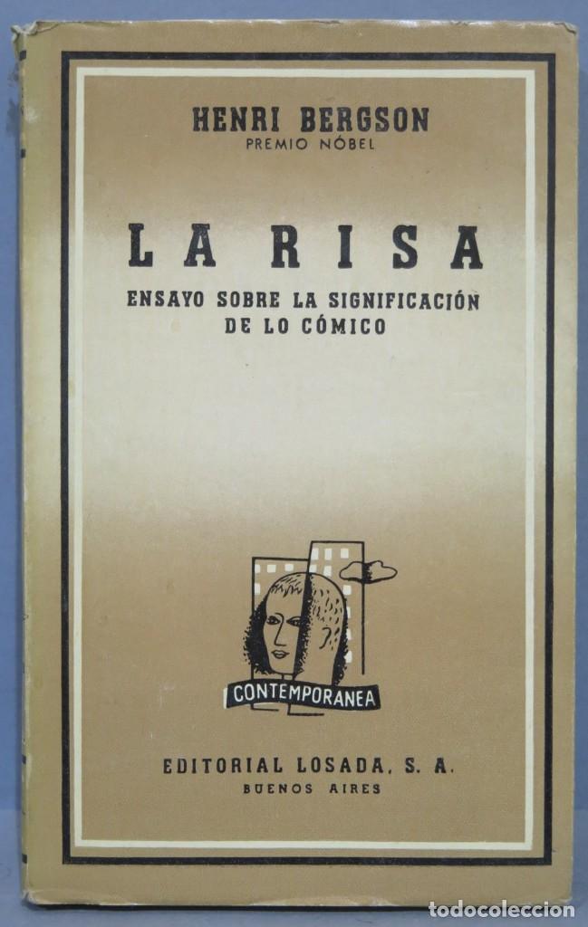 Libros de segunda mano: 1947.- LA RISA. BERGSON - Foto 1