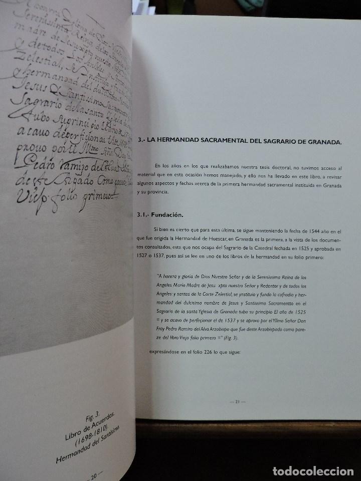 Libros de segunda mano: Esclavos del Sant&iacute;simo del Sagrario. BERTOS HERRERA, Pilar. Granada 2000. - Foto 3