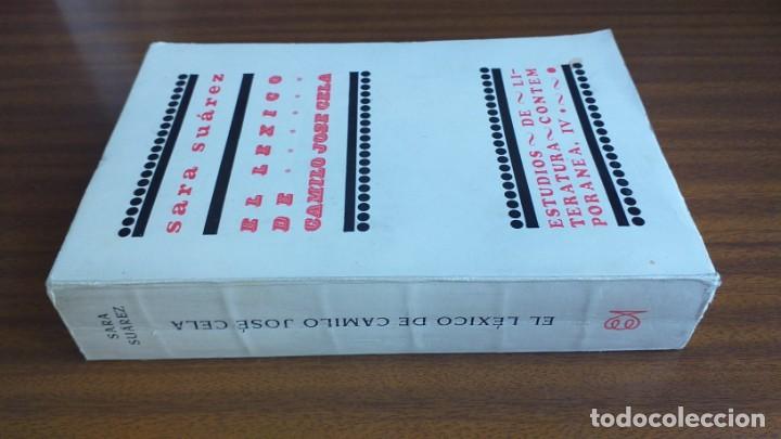Libros de segunda mano: El l&eacute;xico de Camilo Jos&eacute; Cela --- Sara Su&aacute;rez - Foto 2