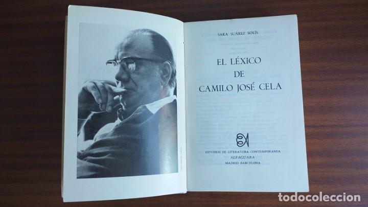 Libros de segunda mano: El l&eacute;xico de Camilo Jos&eacute; Cela --- Sara Su&aacute;rez - Foto 15