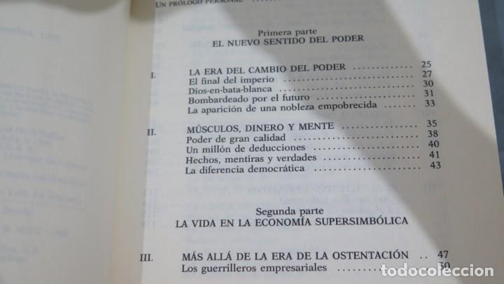 Libros de segunda mano: EL CAMBIO DEL PODER. POWERSHIFT. TOFFLER - Foto 2