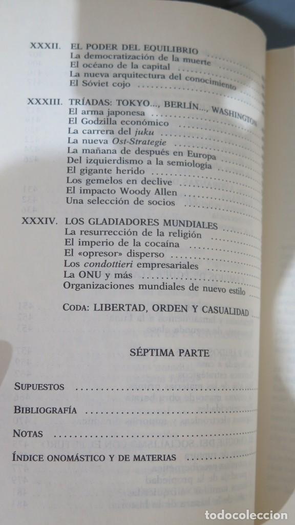Libros de segunda mano: EL CAMBIO DEL PODER. POWERSHIFT. TOFFLER - Foto 9