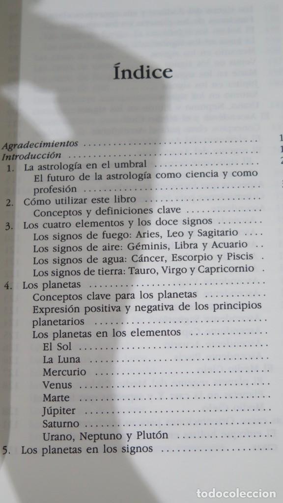 Libros de segunda mano: MANUAL DE INTERPRETACION DE LA CARTA NATAL. ARROYO - Foto 2