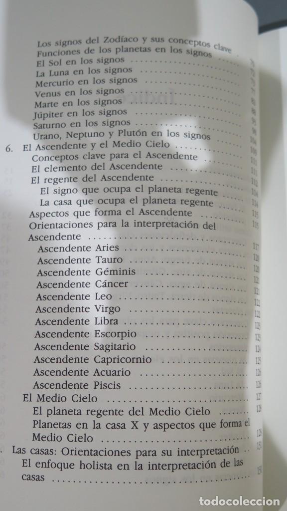 Libros de segunda mano: MANUAL DE INTERPRETACION DE LA CARTA NATAL. ARROYO - Foto 3
