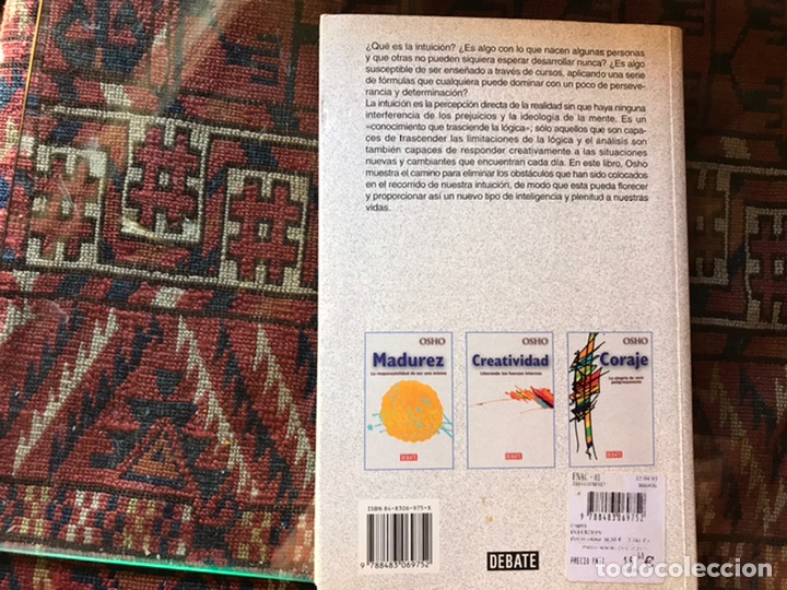 Libros de segunda mano: Intuici&oacute;n. El conocimiento que trasciende la l&oacute;gica. Osho - Foto 2