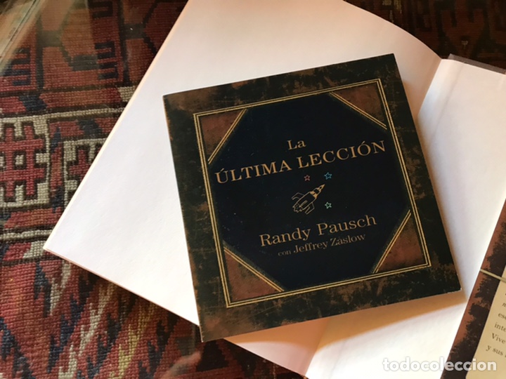 Libros de segunda mano: La &uacute;ltima lecci&oacute;n. Randy Pausch. Con CD. - Foto 3