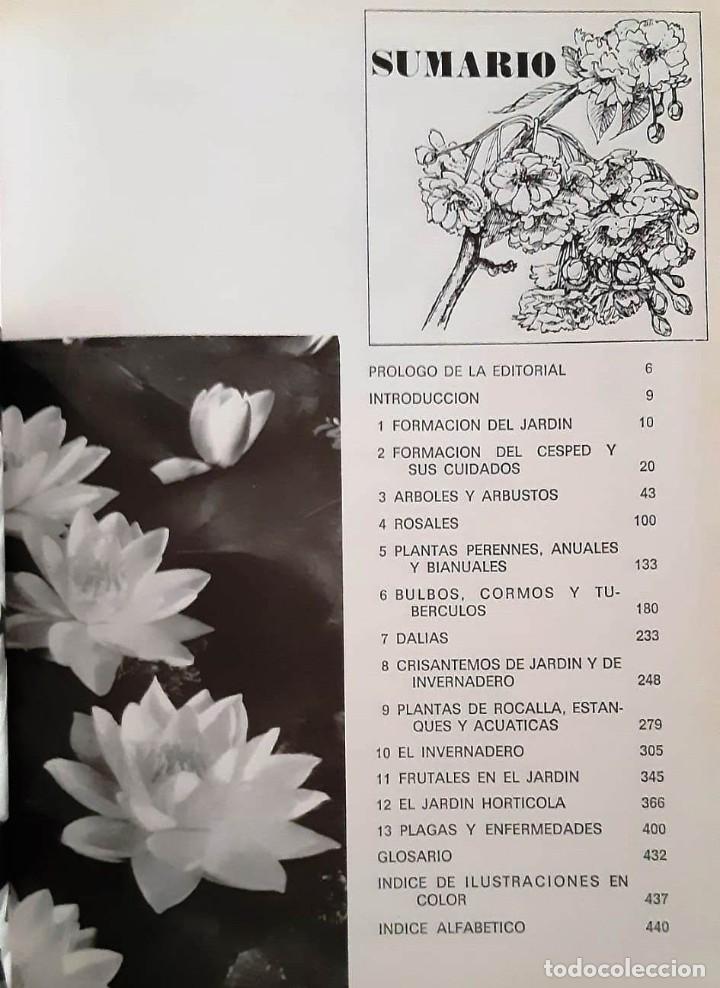Libros de segunda mano: MI JARD&Iacute;N SIEMPRE CON FLORES (PERCY THROWER 1973) SIN USAR - Foto 2