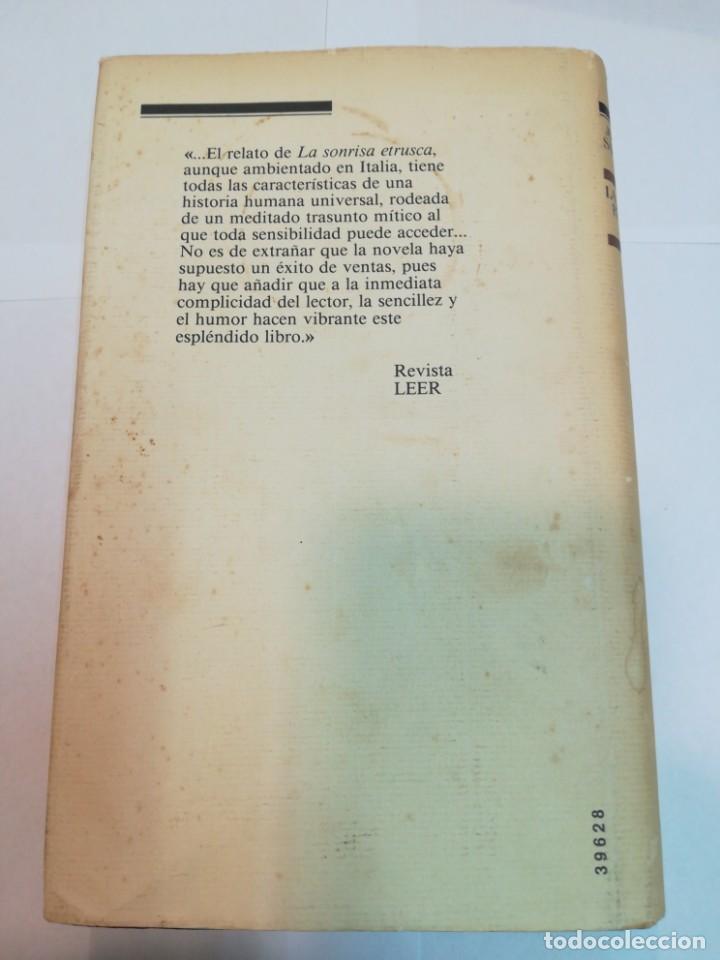 Libros de segunda mano: JOS&Eacute; LUIS SAMPEDRO La sonrisa etrusca S612T - Foto 2
