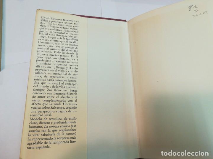 Libros de segunda mano: JOS&Eacute; LUIS SAMPEDRO La sonrisa etrusca S612T - Foto 3
