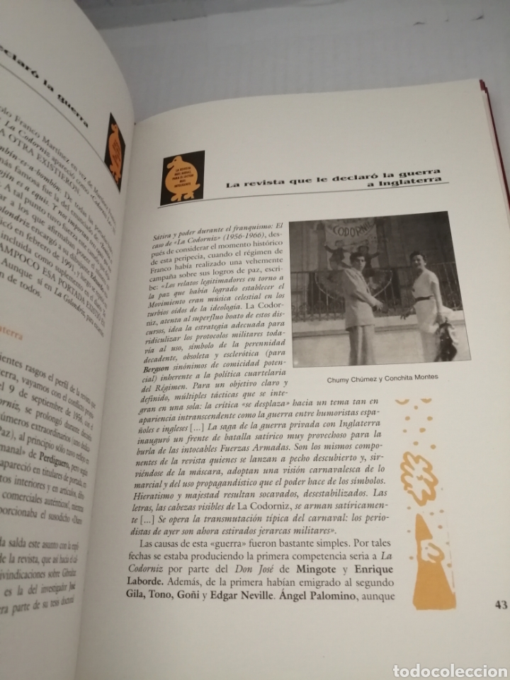 Libros de segunda mano: La Codorniz Declara La Guerra A Inglaterra (Primera edici&oacute;n) - Foto 4
