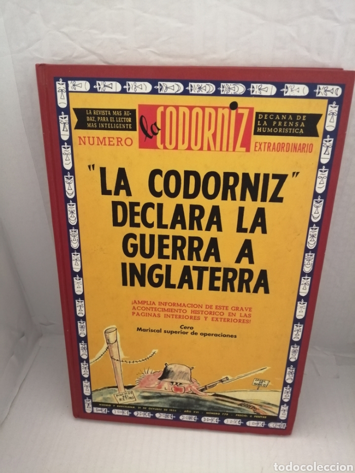 Libros de segunda mano: La Codorniz Declara La Guerra A Inglaterra (Primera edici&oacute;n) - Foto 1