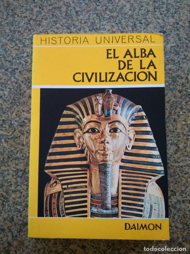 Libros de segunda mano: HISTORIA UNIVERSAL -- EL ALBA DE LA CIVILIZACION -- EDICIONES DAIMON 1983 -- - Foto 1