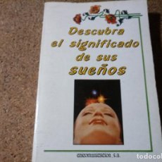 Libros de segunda mano: LIBRO DESCUBRE EL SIGNIFICADO DE SUS SUEÑOS DE LUZ TAMBASCIO