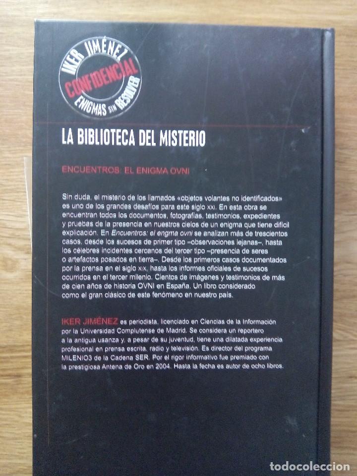 Libros de segunda mano: ENCUENTROS: EL ENIGMA OVNI / IKER JIMENEZ / EDAF - Foto 2