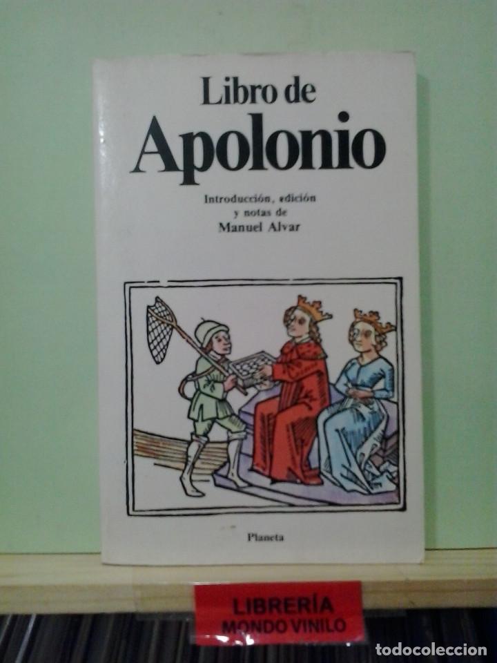 Libros de segunda mano: LMV - Libro de Apolonio - Foto 1