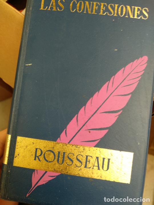 Libros de segunda mano: ROUSSEAU.EDAF. LAS CONFESIONES - Foto 1