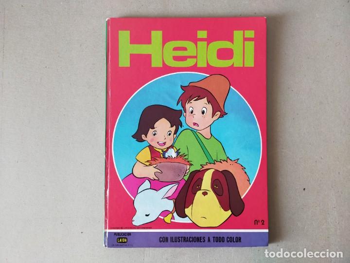 Libros de segunda mano: HEIDI, N&ordm; 2 COLECCI&Oacute;N EDICLAS TURQUESA - EDICIONES LAIDA 1976 - Foto 1