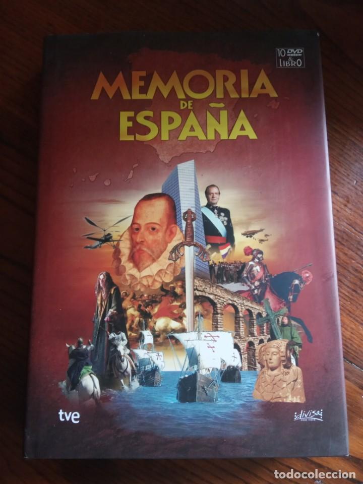 Libros de segunda mano: Memoria De Espa&ntilde;a (10 Discos & Libro). - Foto 1