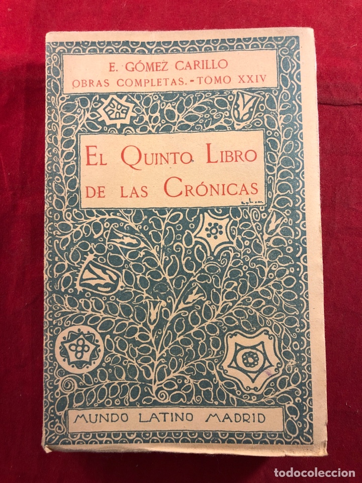 Libros de segunda mano: El quinto libro de las cr&oacute;nicas - Foto 1