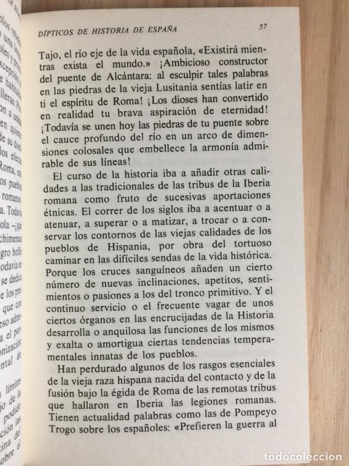 Libros de segunda mano: DIPTICOS DE HISTORIA DE ESPA&Ntilde;A - Claudio S&aacute;nchez-Albornoz - Foto 3