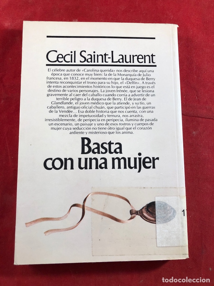 Libros de segunda mano: Basta con una mujer - Foto 2