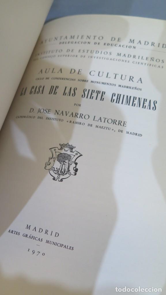 Libros de segunda mano: MONUMENTOS MADRILE&Ntilde;OS. CICLOS DE CONFERENCIAS. 2 TOMOS - Foto 10