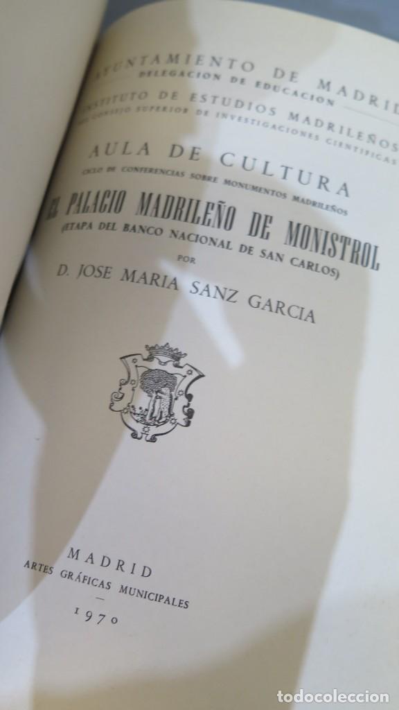 Libros de segunda mano: MONUMENTOS MADRILE&Ntilde;OS. CICLOS DE CONFERENCIAS. 2 TOMOS - Foto 12