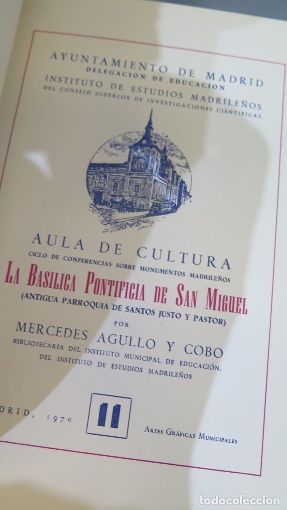 Libros de segunda mano: MONUMENTOS MADRILE&Ntilde;OS. CICLOS DE CONFERENCIAS. 2 TOMOS - Foto 13