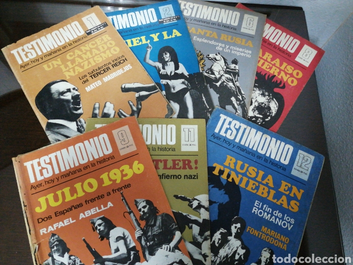 Libros de segunda mano: 7 revistas Testimonio, Ed. Bruguera - Foto 1