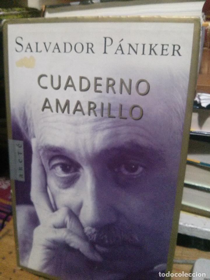 Libros de segunda mano: CUADERNO AMARILLO, SALVADOR PANIKER, ARET&Eacute; - Foto 1