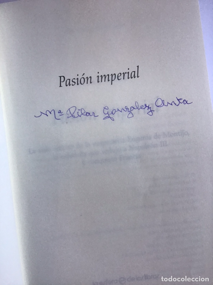 Libros de segunda mano: PASI&Oacute;N IMPERIAL / PILAR EYRE / LA ESFERA DE LOS LIBROS - Foto 3