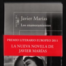 Libros de segunda mano: JAVIER MARÍAS LOS ENAMORAMIENTOS ALFAGUARA 2011 1ª EDICIÓN FAJA ORIGINAL MAR.PREMIO LITERARIO. Lote 37595456